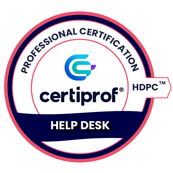 Help Desk Professional Certificate - HDPC™