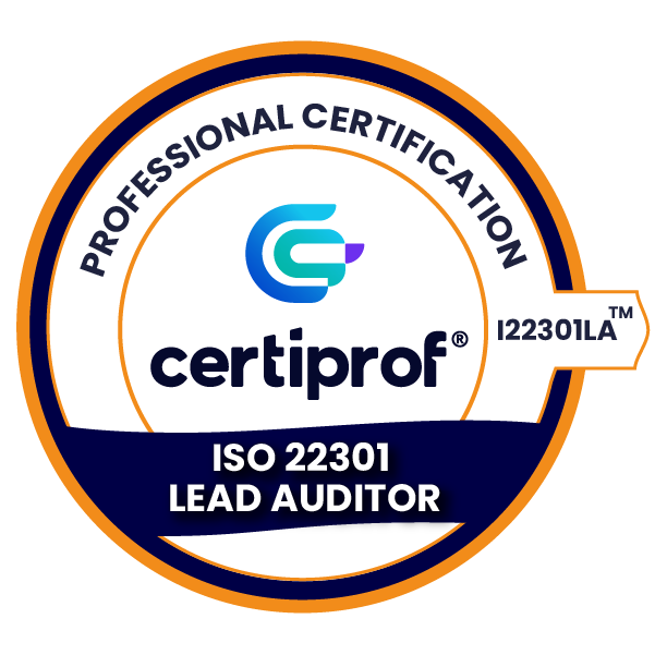 ISO 22301 Lead Auditor Professional Certification (I22301LA™)